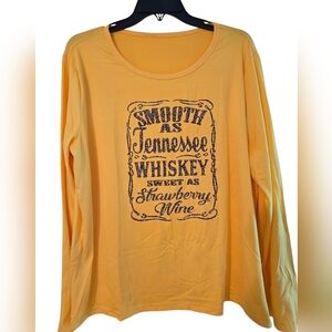 Yellow Long Sleeve Tee for Everyday Comfort